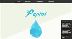 Desktop Screenshot of papinisrl.com